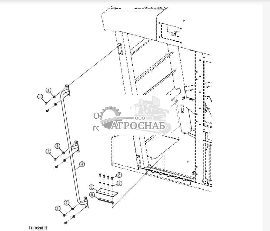 Ступеньки и поручни 